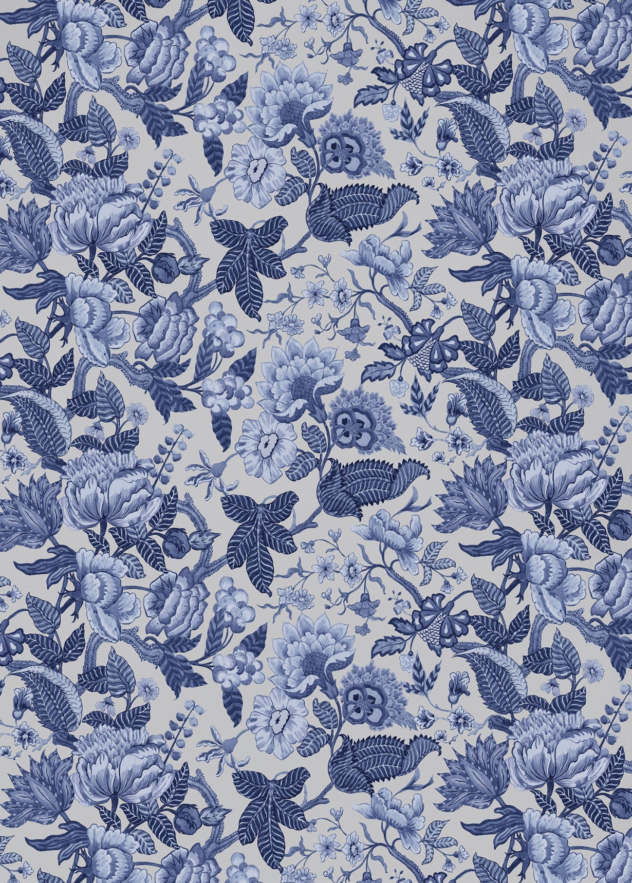 Sample – Bleuet - Custom Sized Mural Wallpaper (per m2)