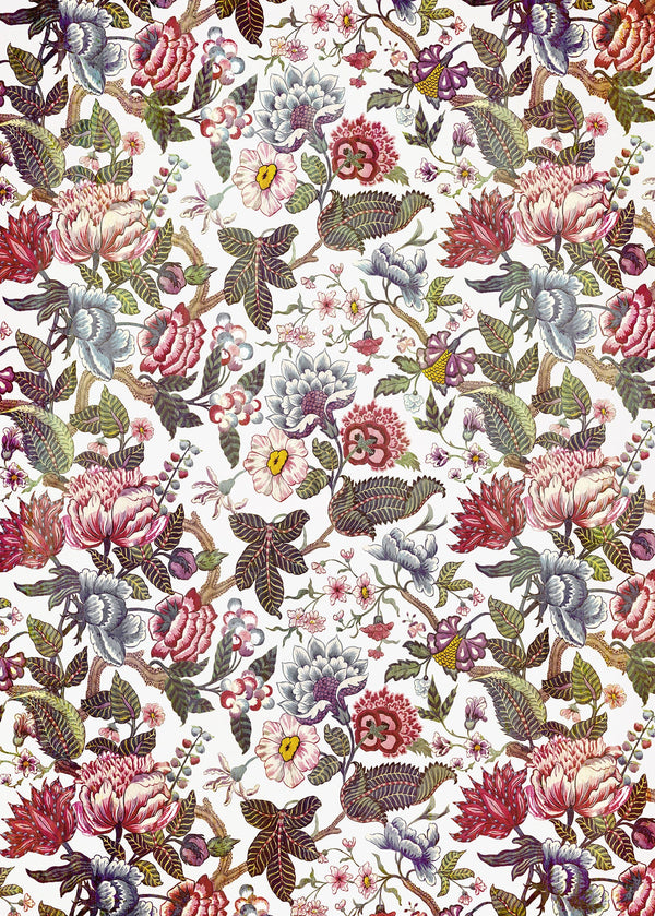 Sample – Fleurs de rêve - Custom Sized Mural Wallpaper (per m2)