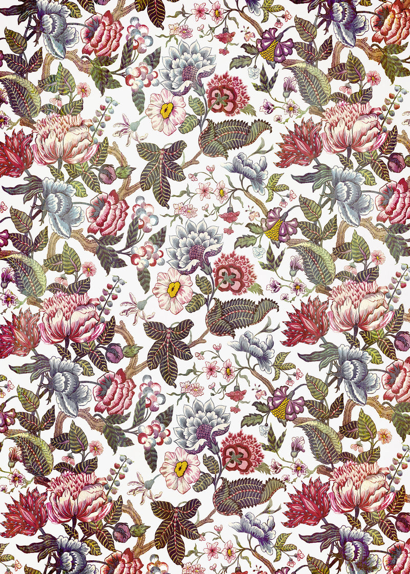 Fleurs de rêve - Custom Sized Mural Wallpaper (per m2)