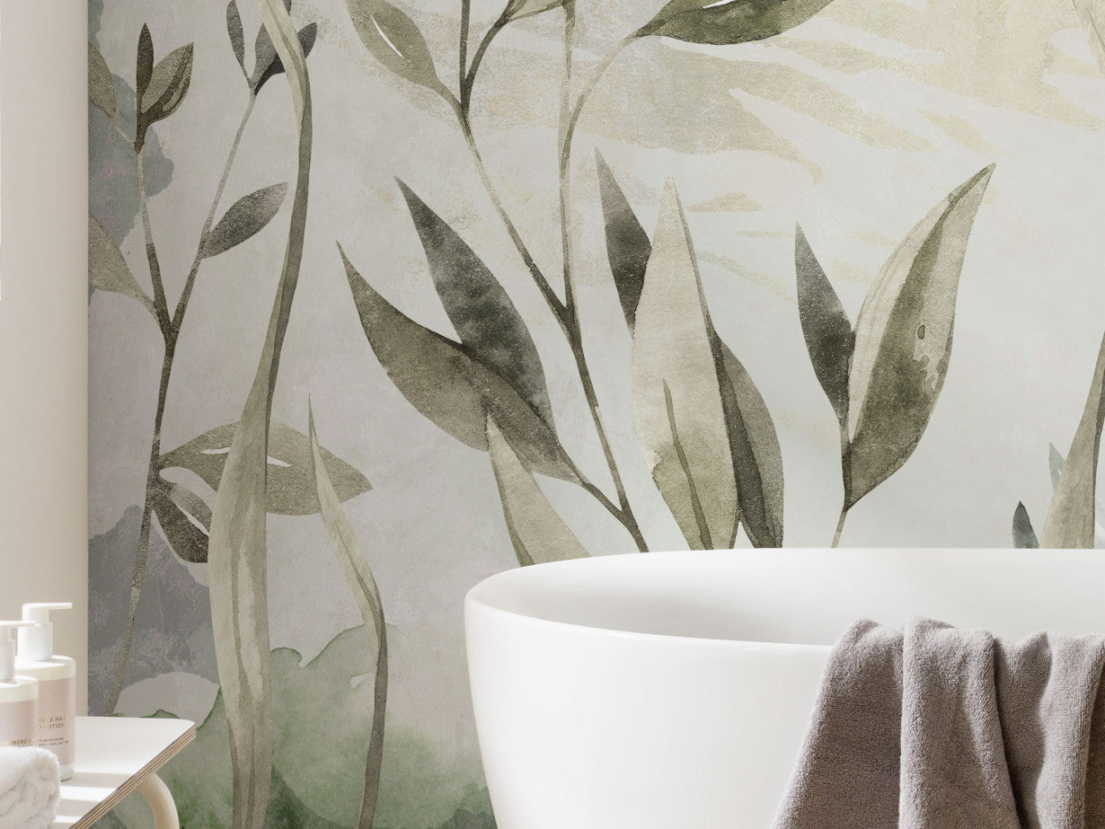 Petite Brise - Custom Sized Mural Wallpaper (per m2)