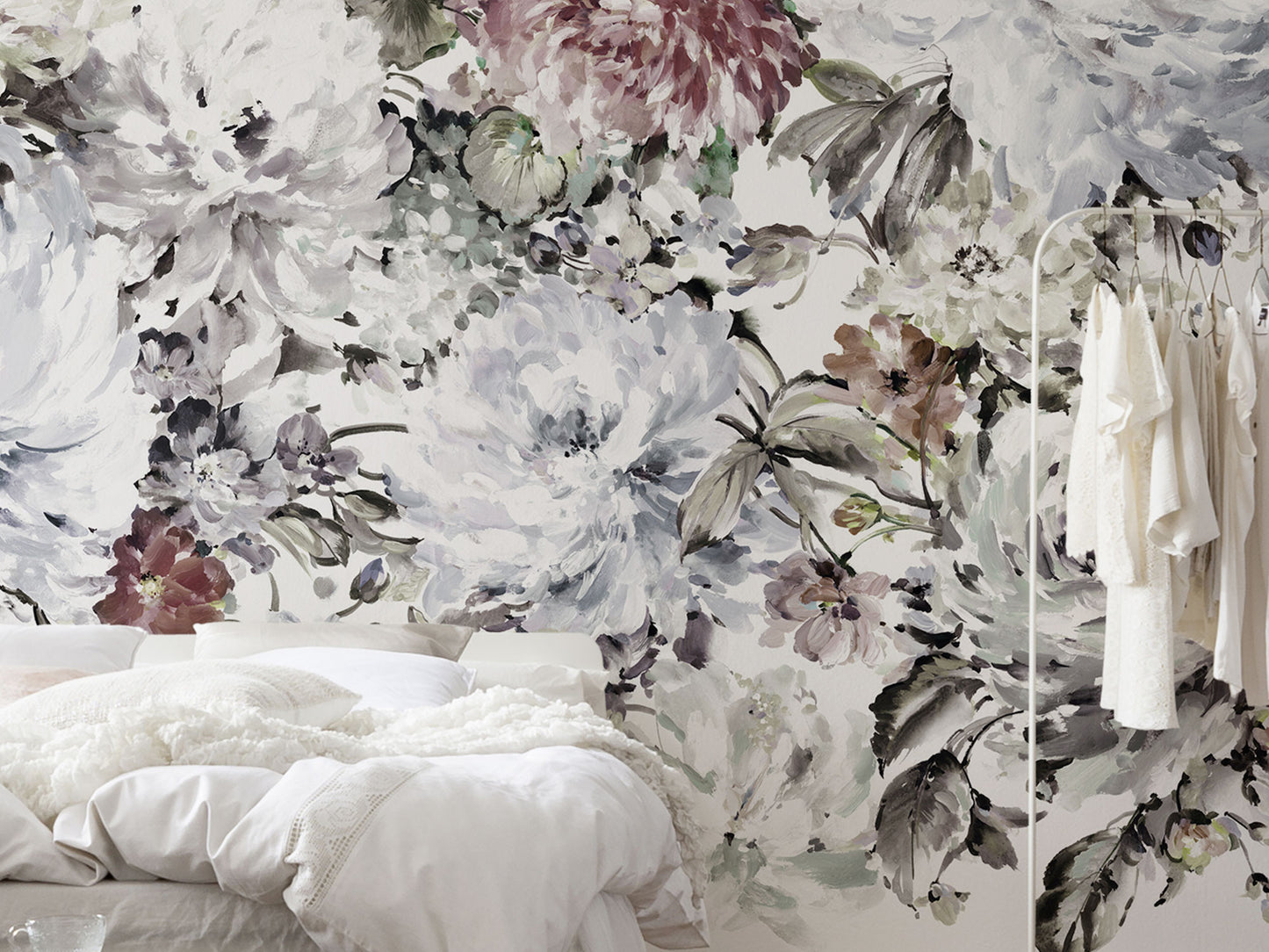 Posy - Custom Sized Mural Wallpaper (per m2)