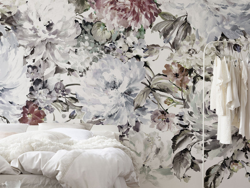Posy - Custom Sized Mural Wallpaper (per m2)