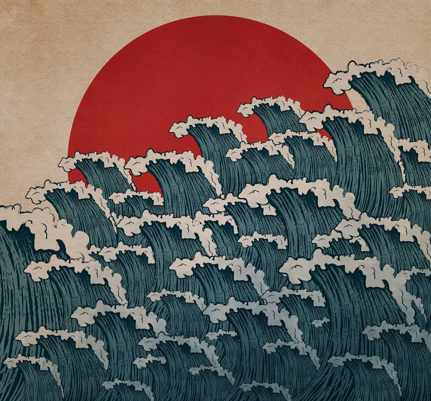 Sample – Nami - Custom Sized Mural Wallpaper (per m2)