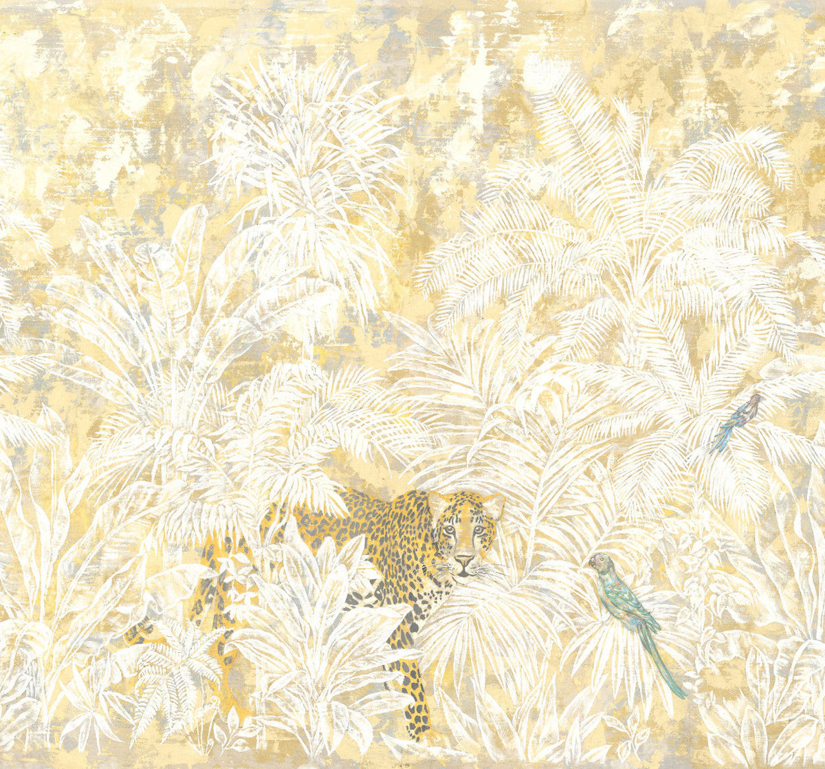 Sample – Jungle Maze - Custom Sized Mural Wallpaper (per m2)