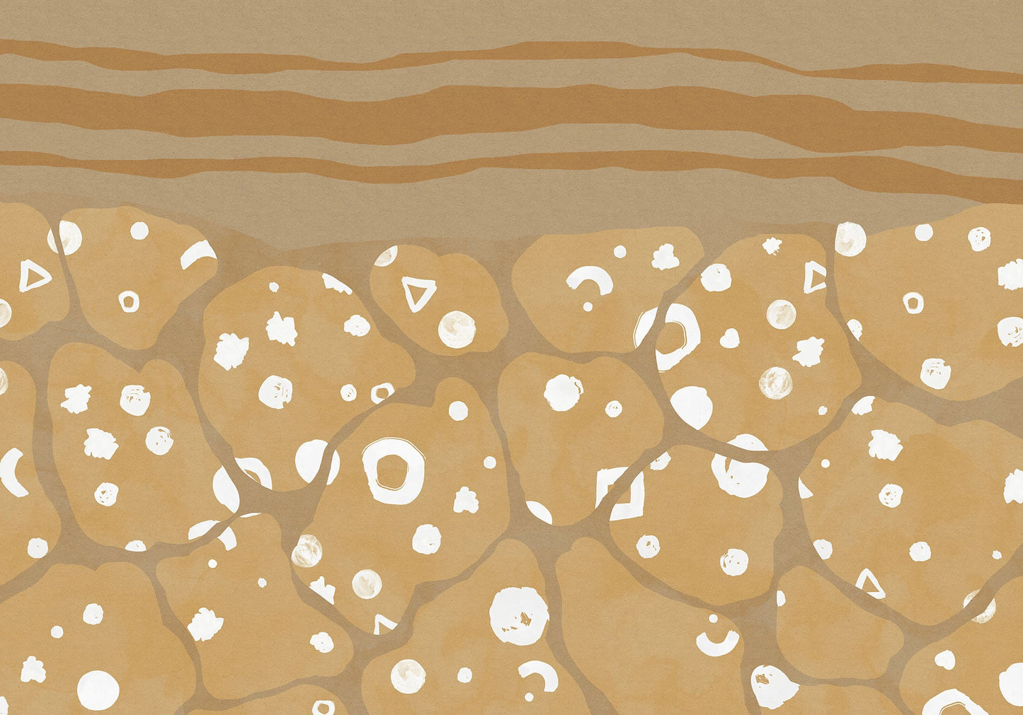 Sample – Subsoil - Custom Sized Mural Wallpaper (per m2)