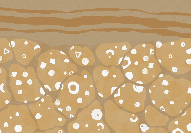 Subsoil - Custom Sized Mural Wallpaper (per m2)