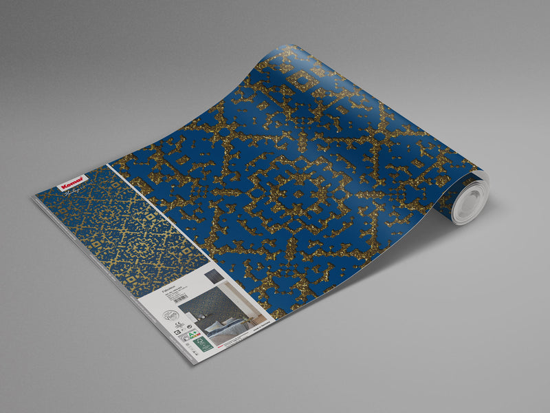Gilded Tapestry - Custom Sized Wallpaper Mural (per m2)