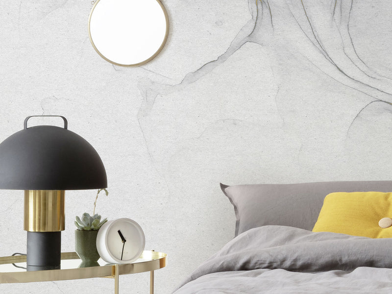 Ink Gold Fluid - Custom Sized Wallpaper Mural (per m2)