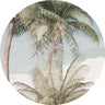Hush - Circular Mural - Self Adhesive