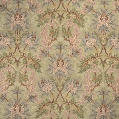 Aquifolia Sea Holly Damask Hybrid Mural – Apple
