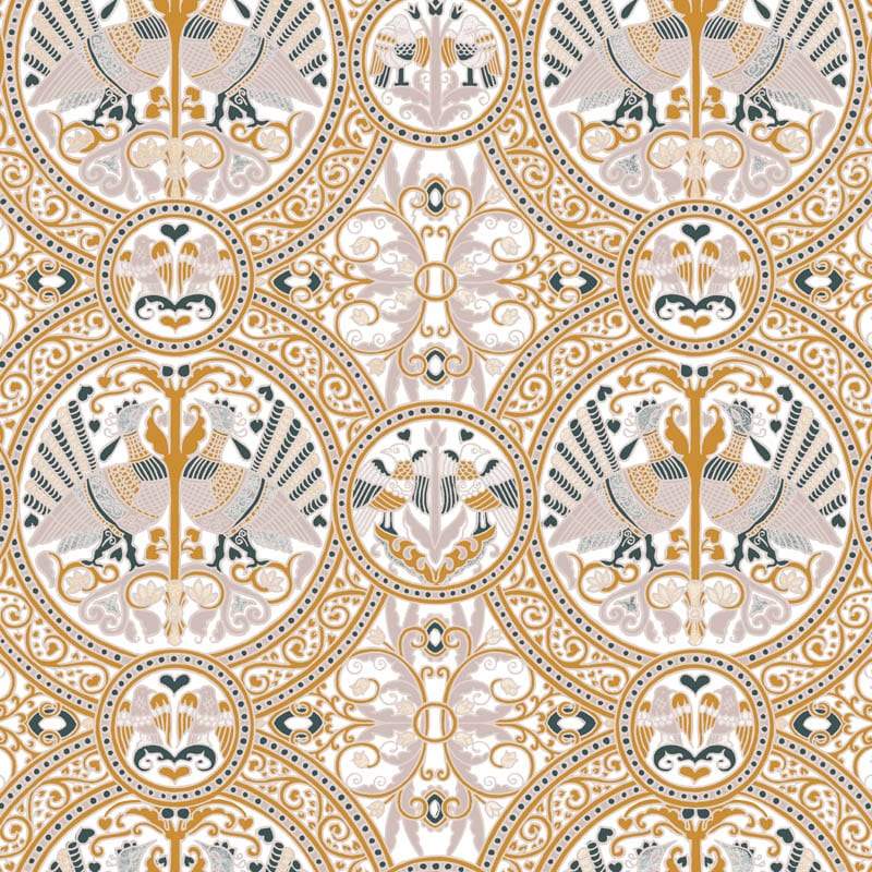 Arabian Birds Florence Broadhurst Wallpaper - Orion