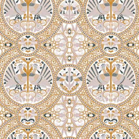 Arabian Birds Florence Broadhurst Wallpaper - Orion