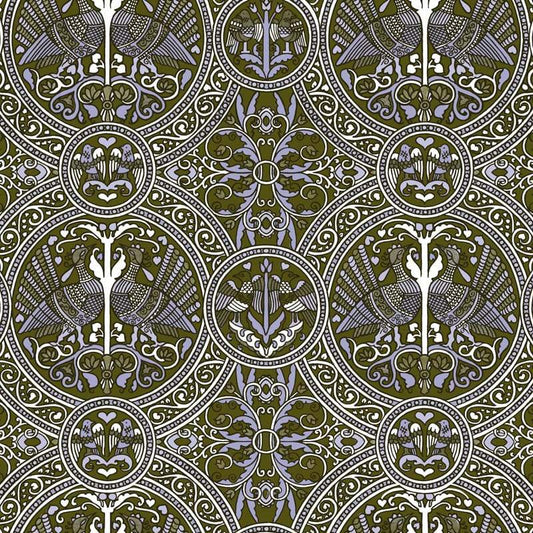 Arabian Birds Florence Broadhurst Wallpaper - Wild