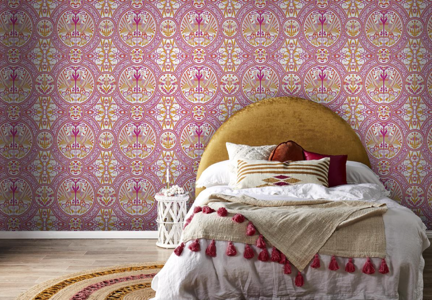 Arabian Birds Florence Broadhurst Wallpaper - Summer