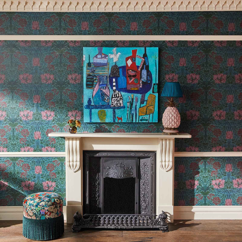 Honeysuckle Hybrid Mural Wallpaper - House of Hackney - Discontinuing