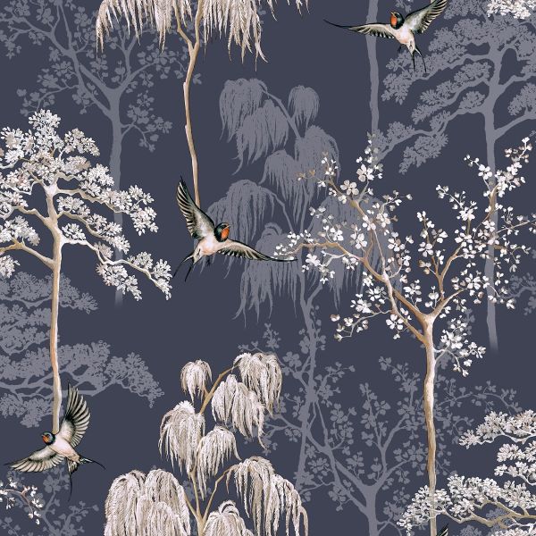 Japanese Garden Wallpaper - 3 Colours