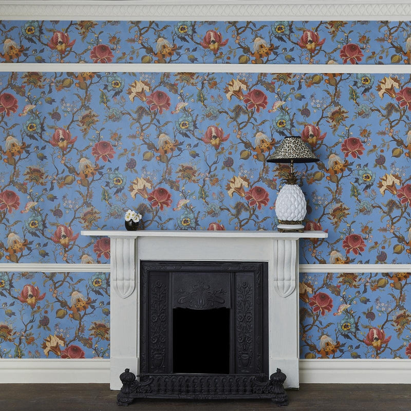 House of Hackney Artemis Hybrid Mural Wallpaper - Azure
