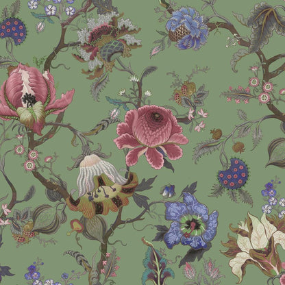 House of Hackney Artemis Hybrid Mural Wallpaper - Jadeite