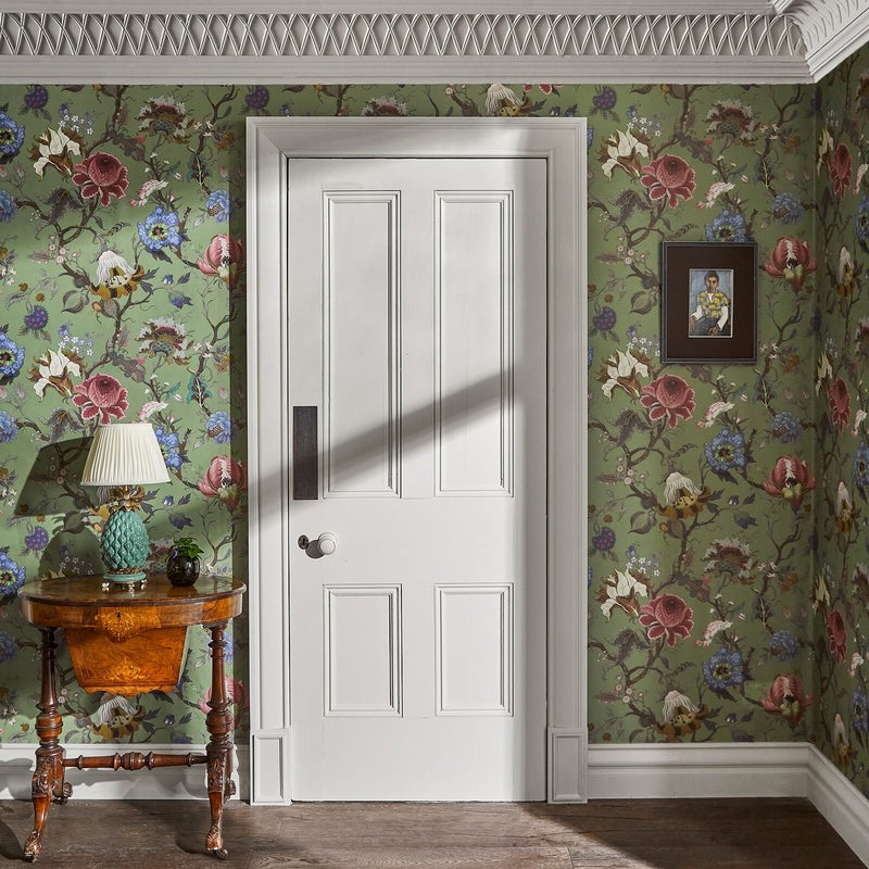 House of Hackney Artemis Hybrid Mural Wallpaper - Jadeite