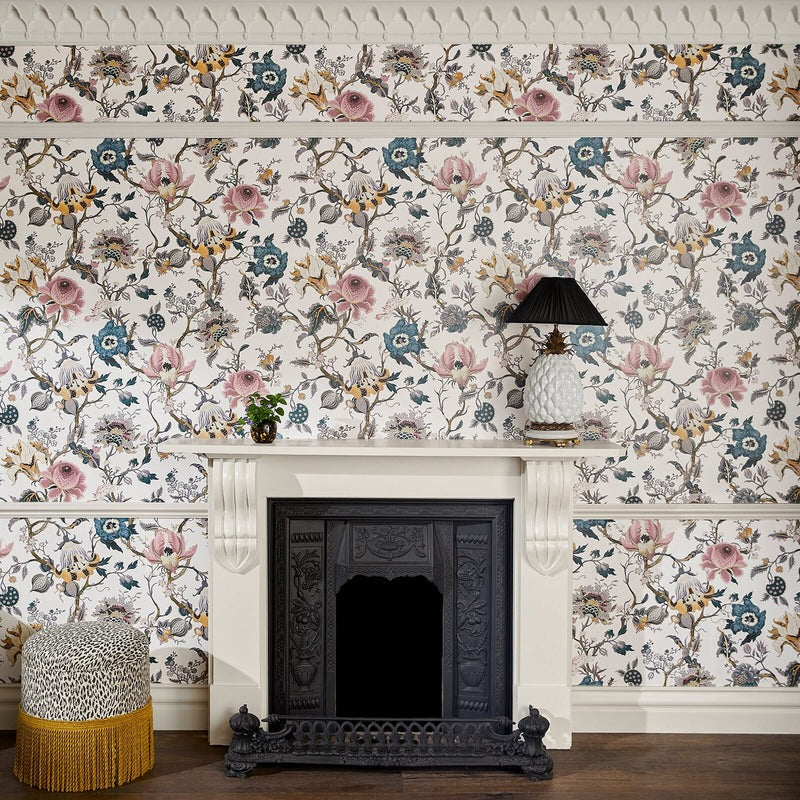 House of Hackney Artemis Hybrid Mural Wallpaper - Off White