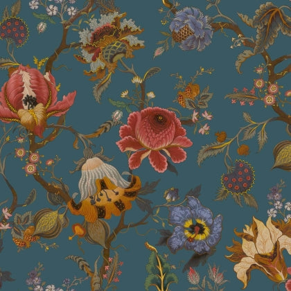 House of Hackney Artemis Hybrid Mural Wallpaper - Petrol