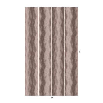 Artist's Stripe Wallpaper - House of Hackney - Carnelian