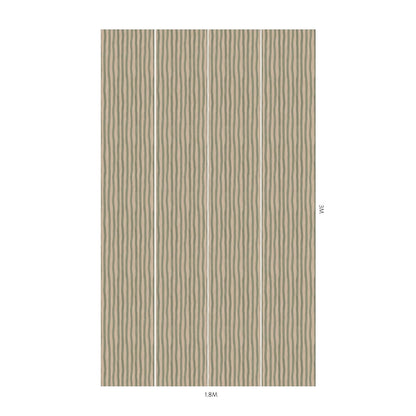 Artist's Stripe Wallpaper - House of Hackney - Sap & Alabaster