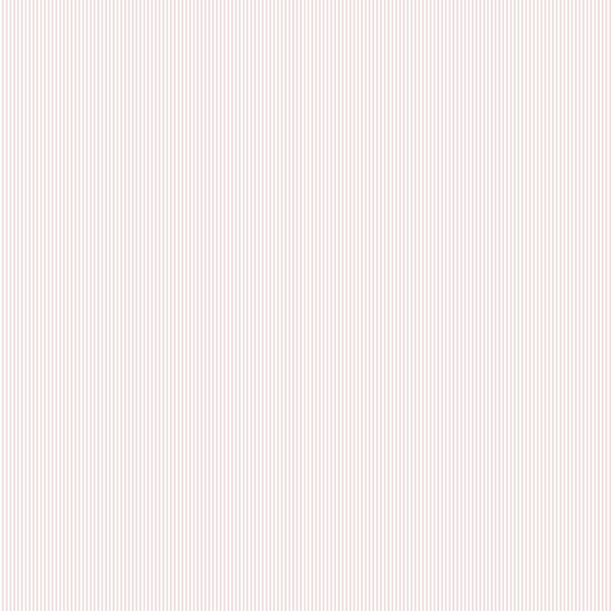 Arvid Fine Stripe Wallpaper - Rosa