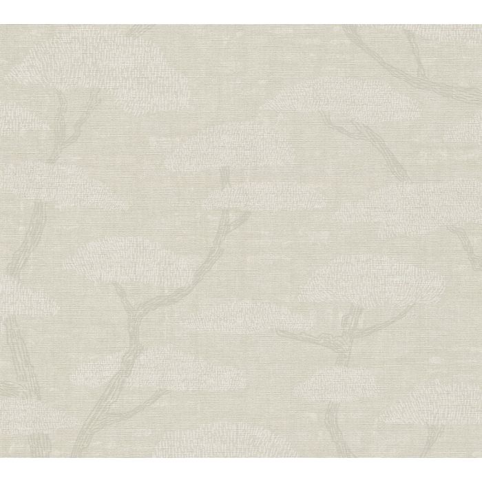 Nara Tree Wallpaper - Beige