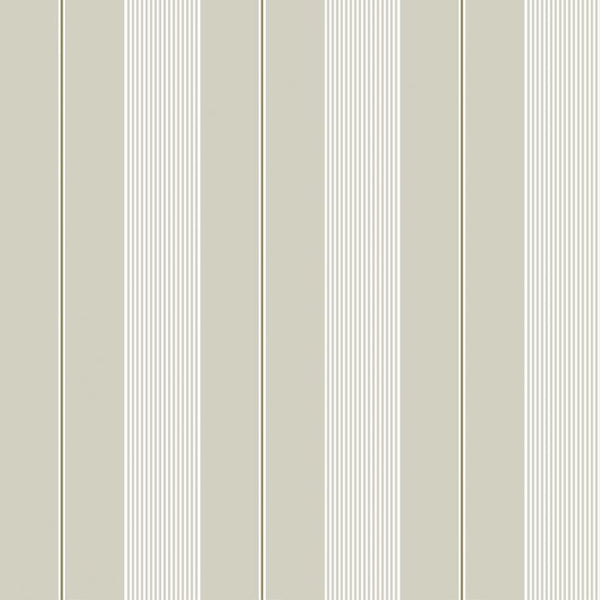 Sample - Axel Stripe Wallpaper - Beige