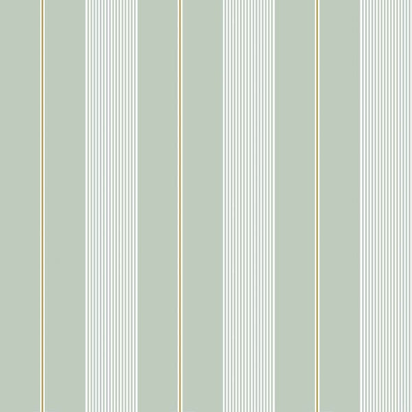 Sample - Axel Stripe Wallpaper - Green