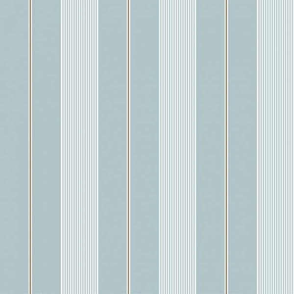 Sample - Axel Stripe Wallpaper - Blue