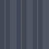 Axel Stripe Wallpaper - Navy Blue