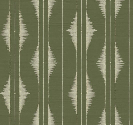 Azilal Embroidery Wallpaper – Pistachio