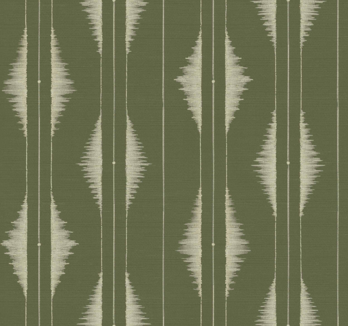 Sample – Azilal Embroidery Wallpaper - Pistachio