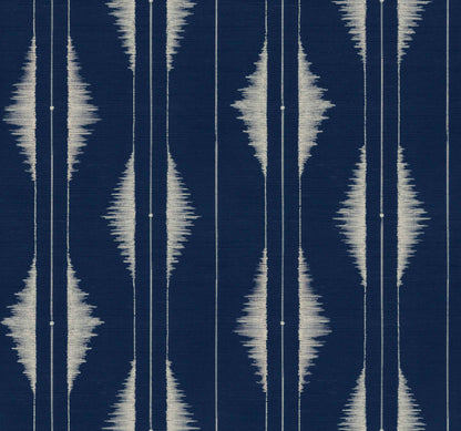 Azilal Embroidery Wallpaper – Ultramarine