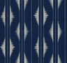 Azilal Embroidery Wallpaper – Ultramarine