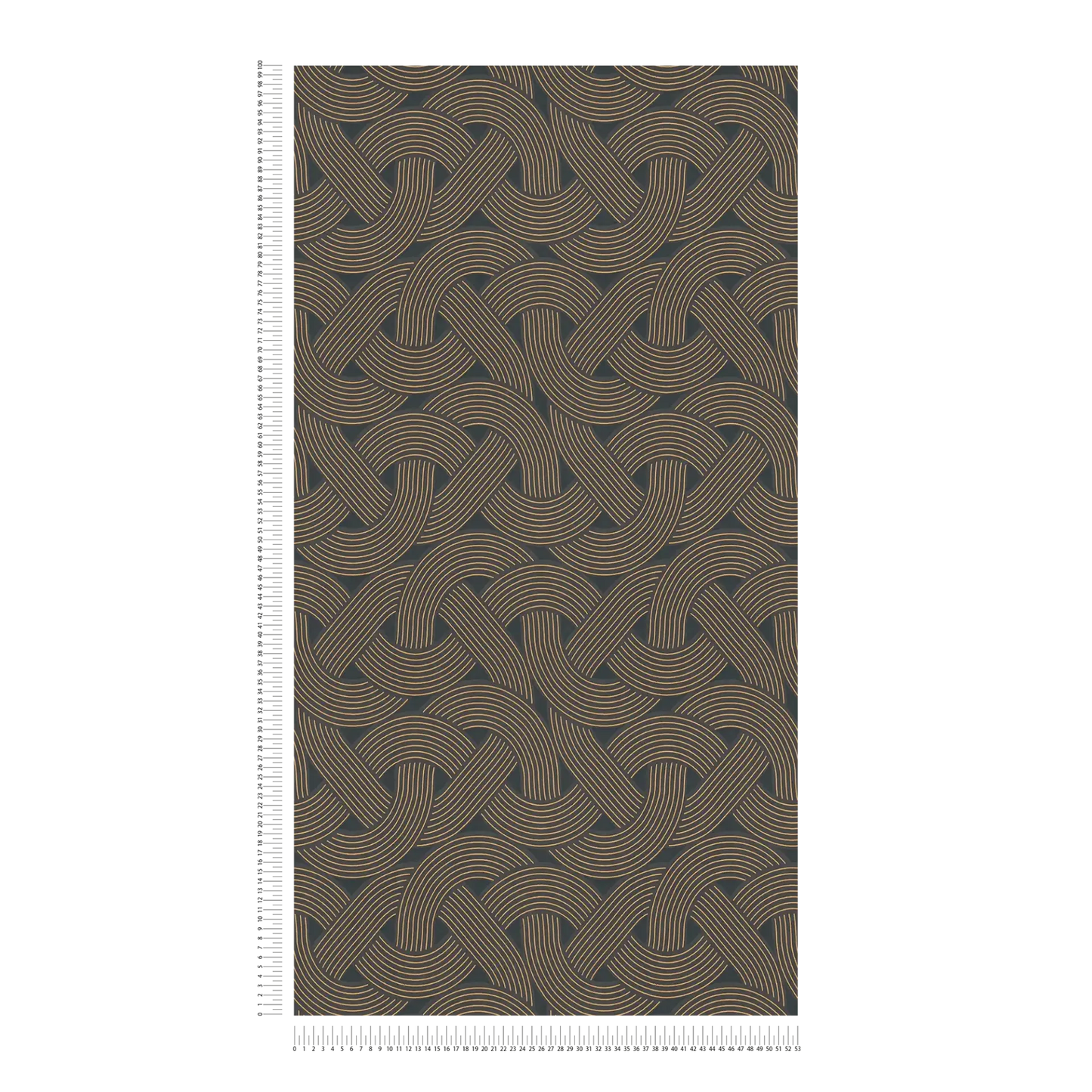 Weave - Architects Wallpaper - Black