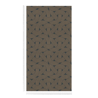 Weave - Architects Wallpaper - Black