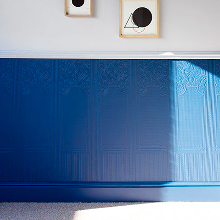 Dado Panel Oriental Wallpaper - Anaglypta - Paintable