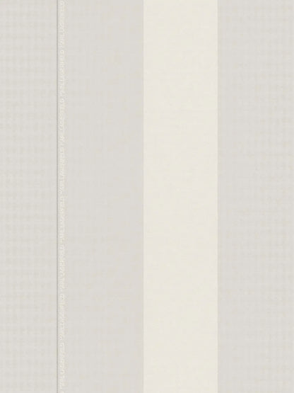 Rock Chic Stripes Heavy Weight - Designer Wallpaper - Light Grey