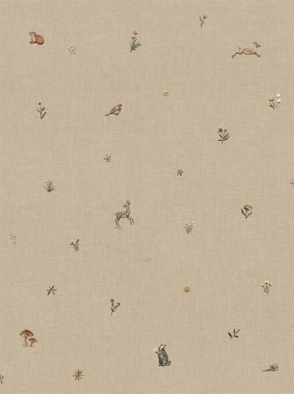 Bambi Wallpaper - Jute