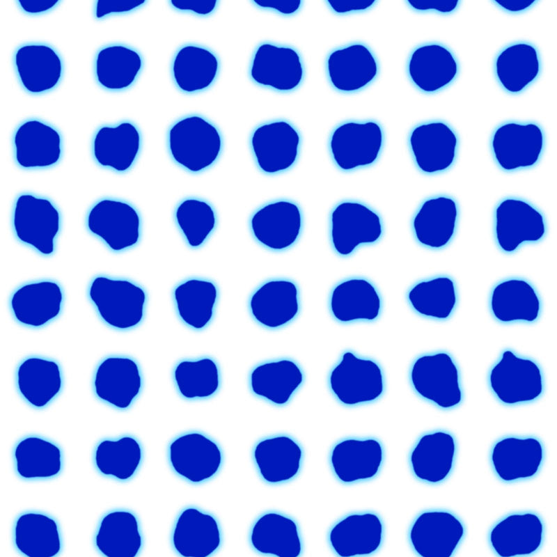 Sample - Paola Navone Blue Dots Wallpaper