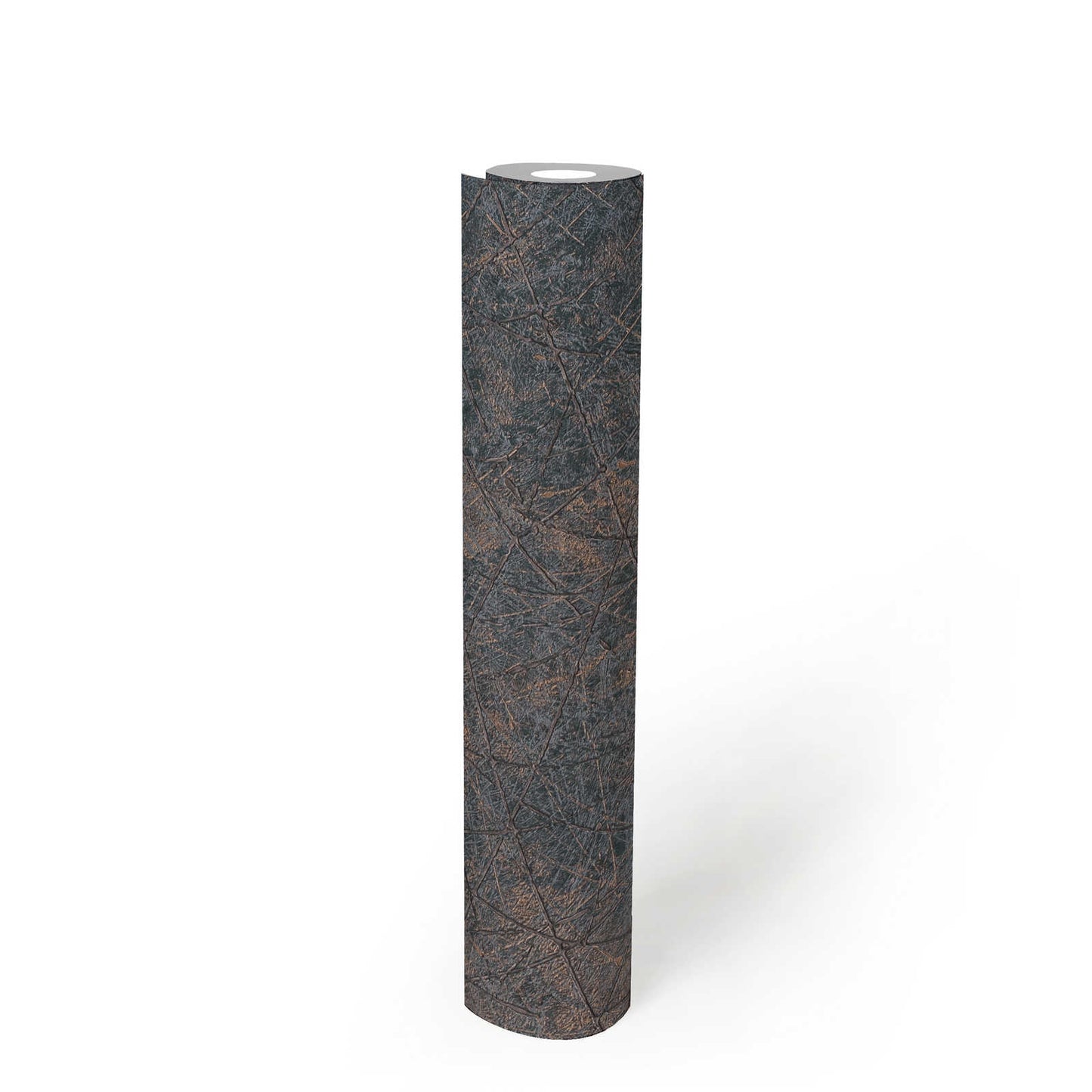 Linear Web - Geometric Wallpaper - Charcoal