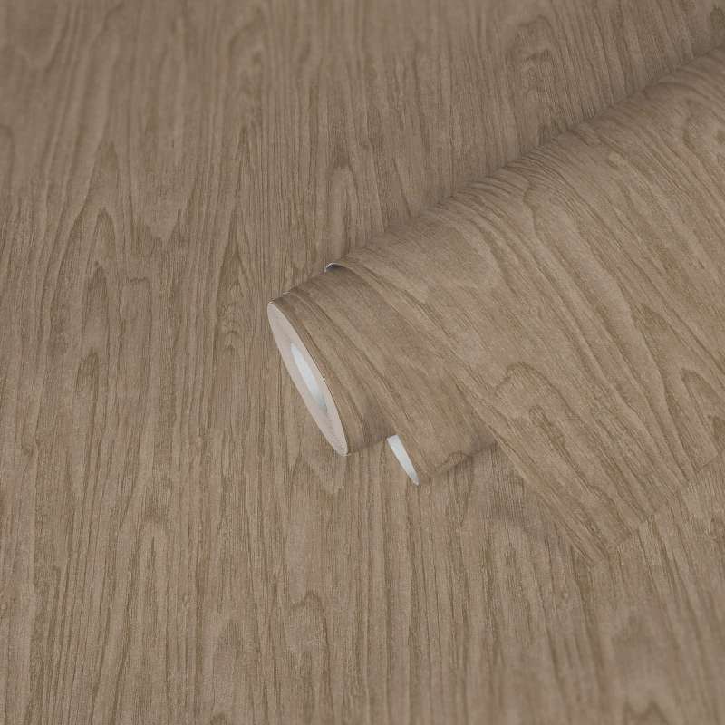 Versace Timber Wallpaper - Beige/Brown