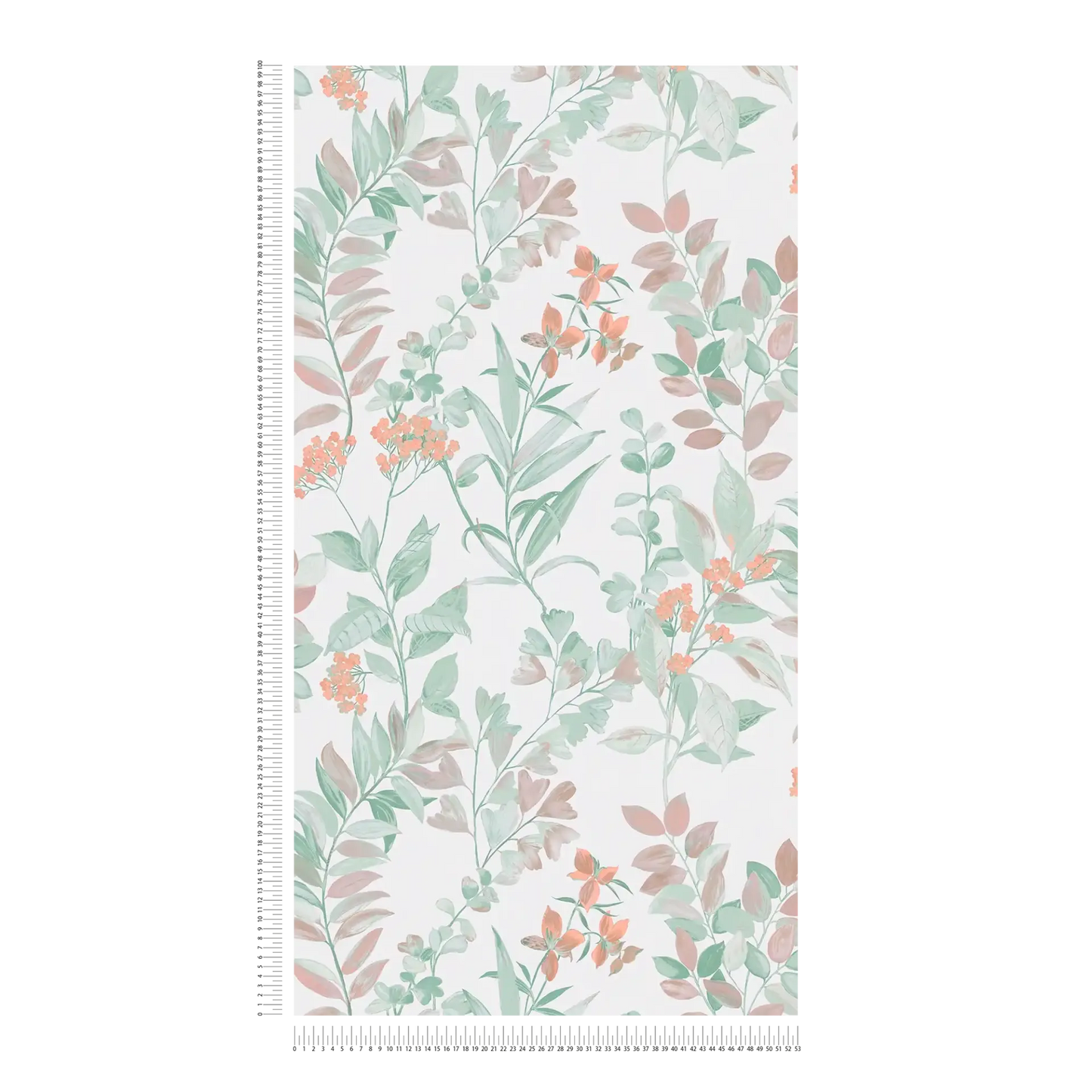 Meadow Whisper - Architects Wallpaper - White Multi