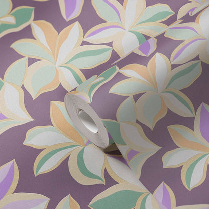 Daisy Days Wallpaper - House of Turnowsky - Purple