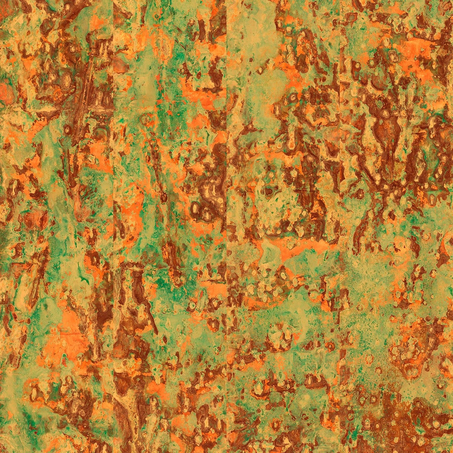 Piet Hein Eek 'Spoiled Copper' wallpaper - Spoiled Copper Metallic