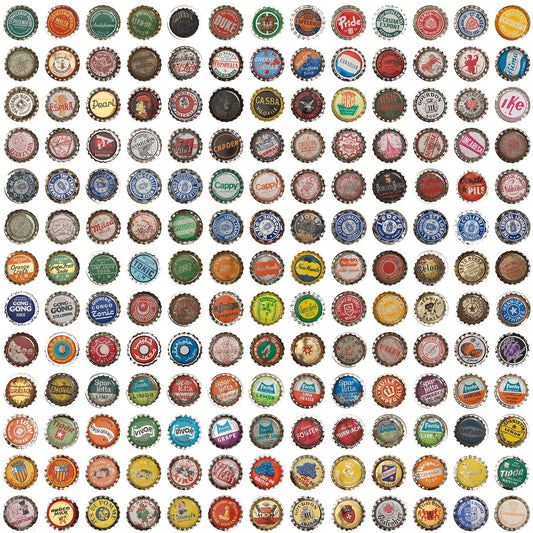 Crown Caps Wallpaper by Jeanine Eek - Neutral Crown Caps