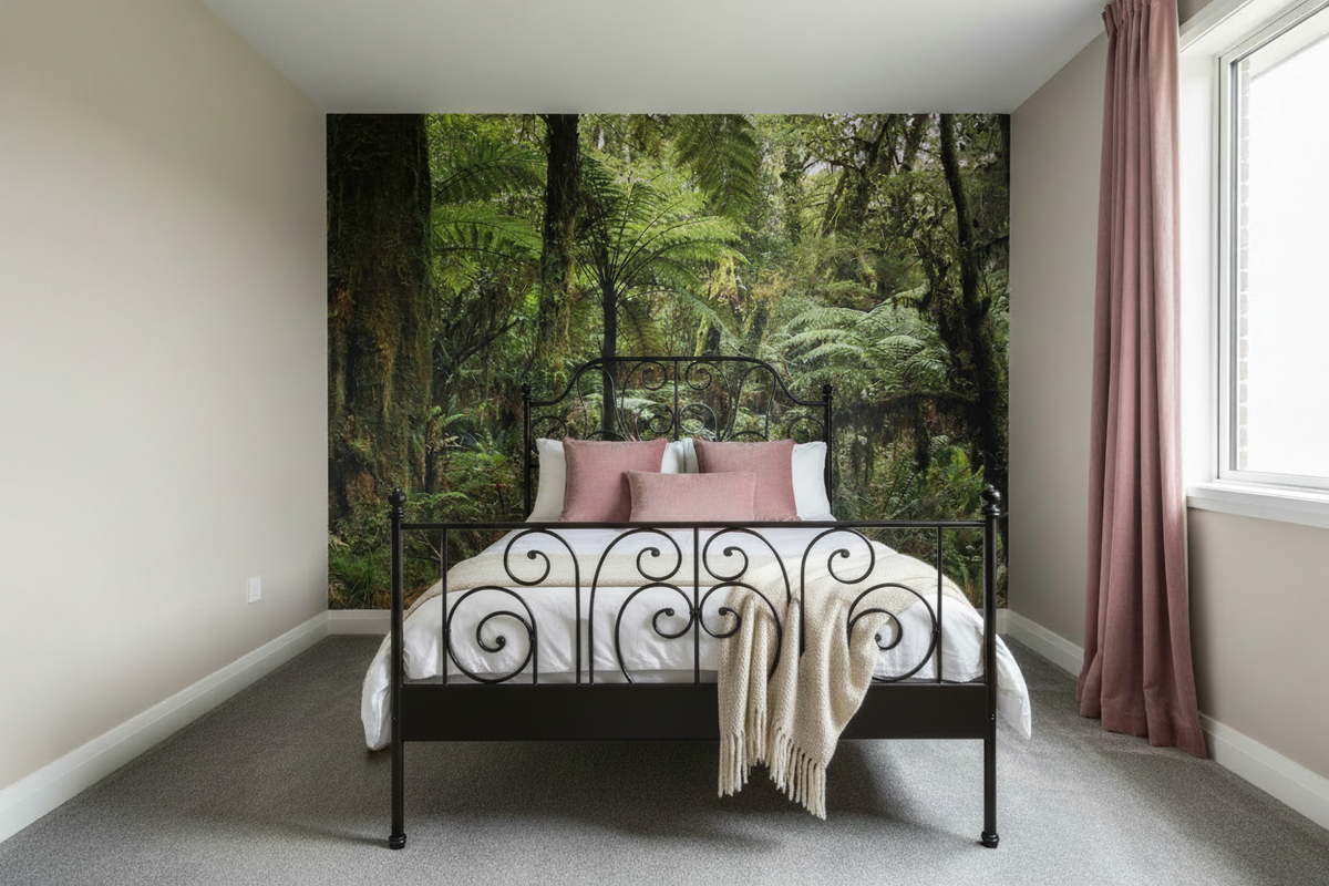 NZ Scenery - NZ Forest - Custom Sized Wallpaper Mural (per m2)
